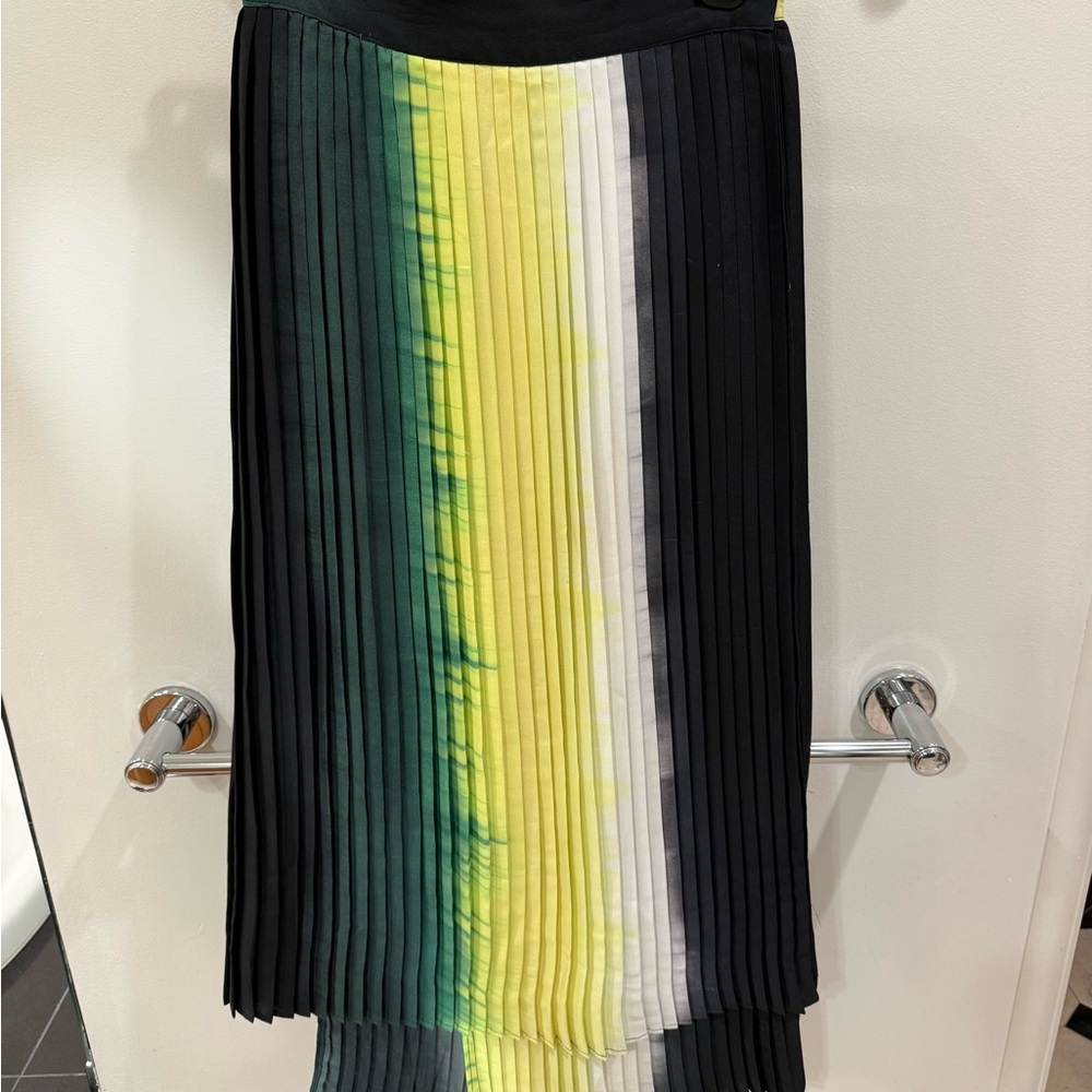 Topshop Ombré Pleated Women's Skirt